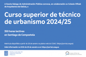 Curso superior de técnico de urbanismo 2024/25